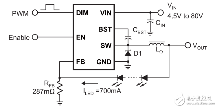 LED驱动MP4688资料-电子电路图,电子技术资料网站